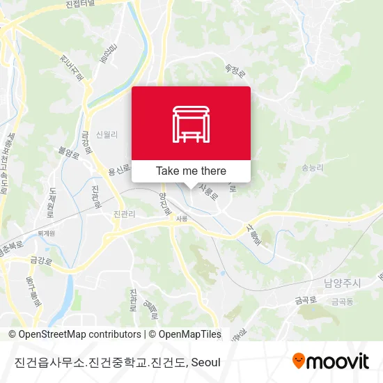 진건읍사무소.진건중학교.진건도 map