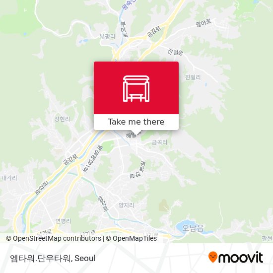 엠타워.단우타워 map