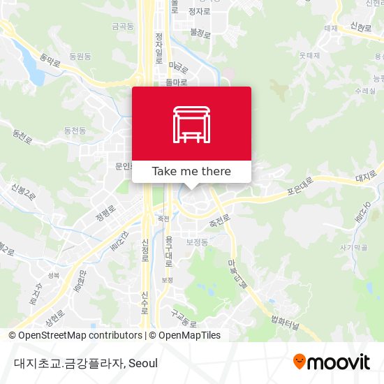대지초교.금강플라자 map