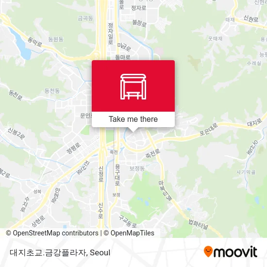 대지초교.금강플라자 map
