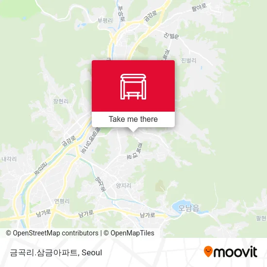 금곡리.삼금아파트 map