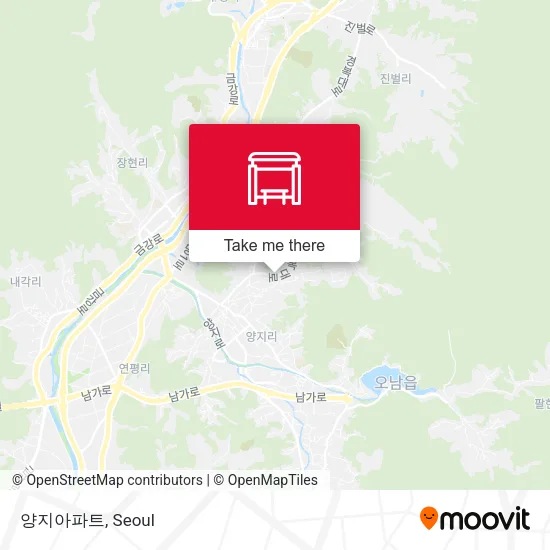 양지아파트 map