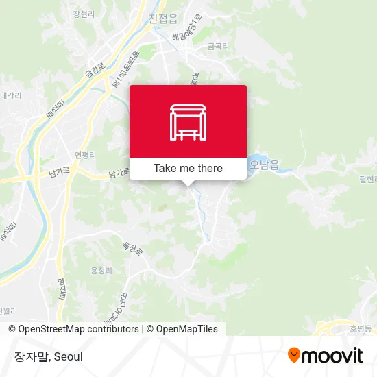 장자말 map