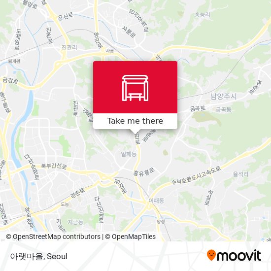 아랫마을 map