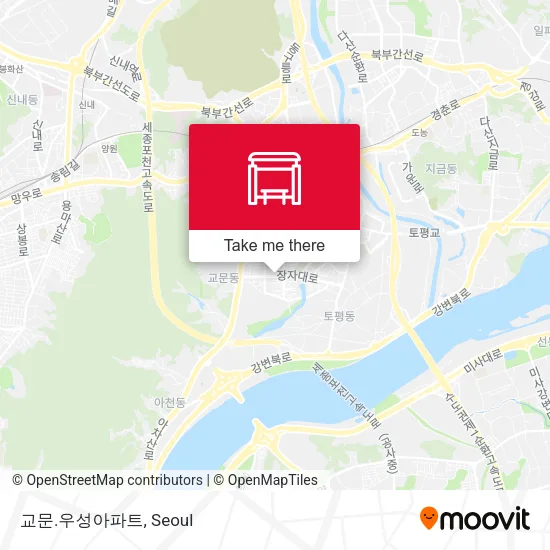 교문.우성아파트 map