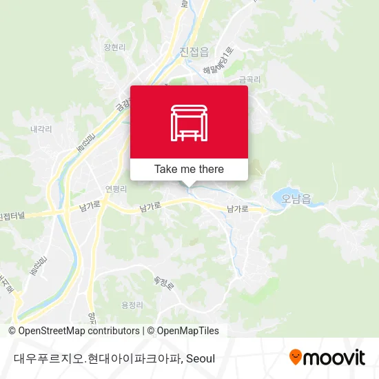 대우푸르지오.현대아이파크아파 map