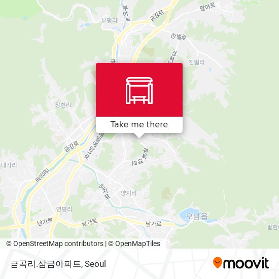 금곡리.삼금아파트 map