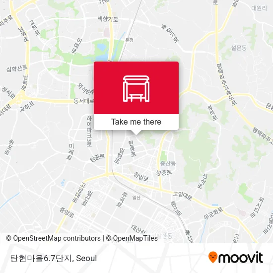 탄현마을6.7단지 map