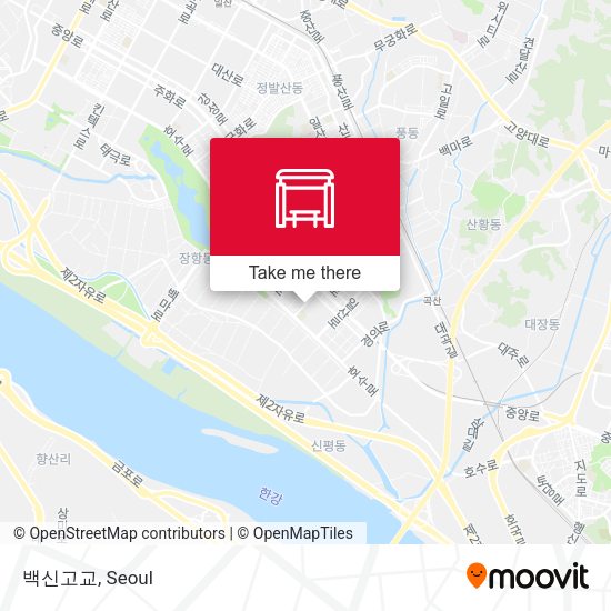 백신고교 map