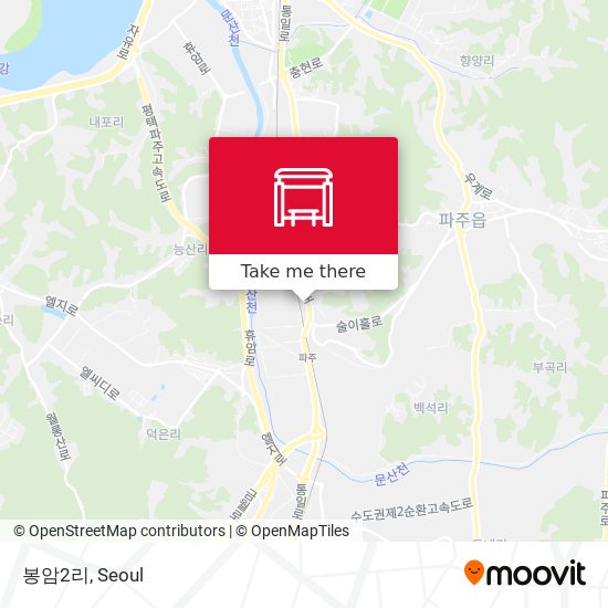 봉암2리 map
