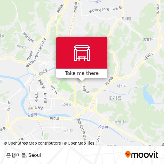 은행마을 map