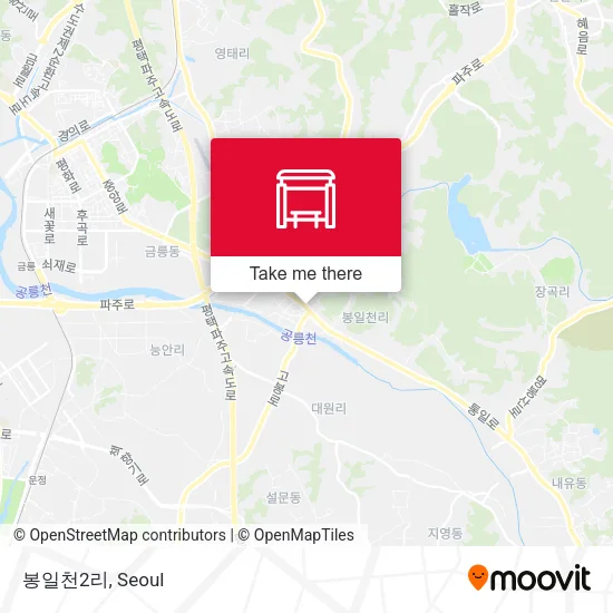 봉일천2리 map