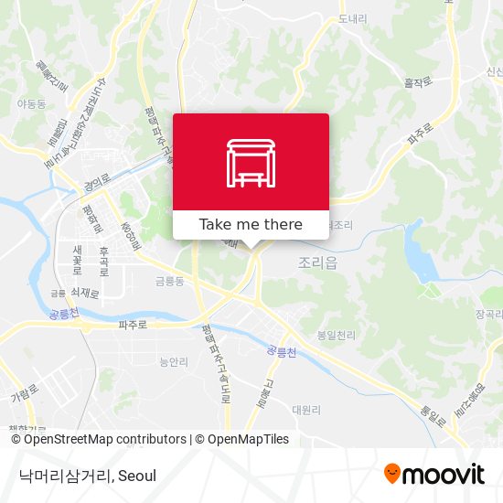 낙머리삼거리 map
