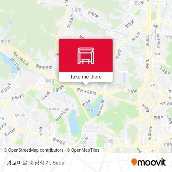 광교마을.중심상가 map