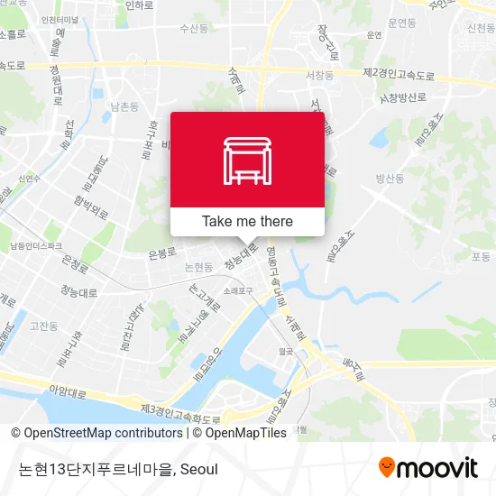 논현13단지푸르네마을 map
