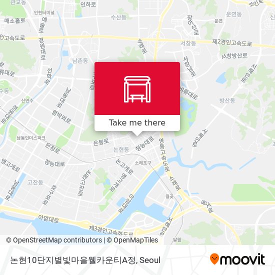 논현10단지별빛마을웰카운티A정 map