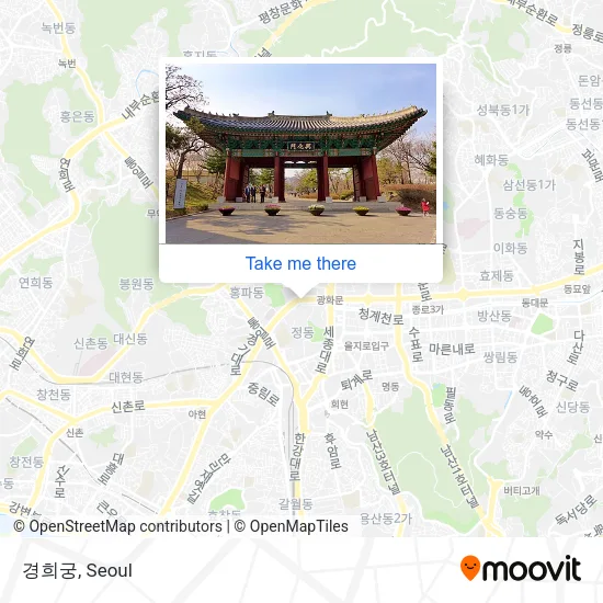 경희궁 map