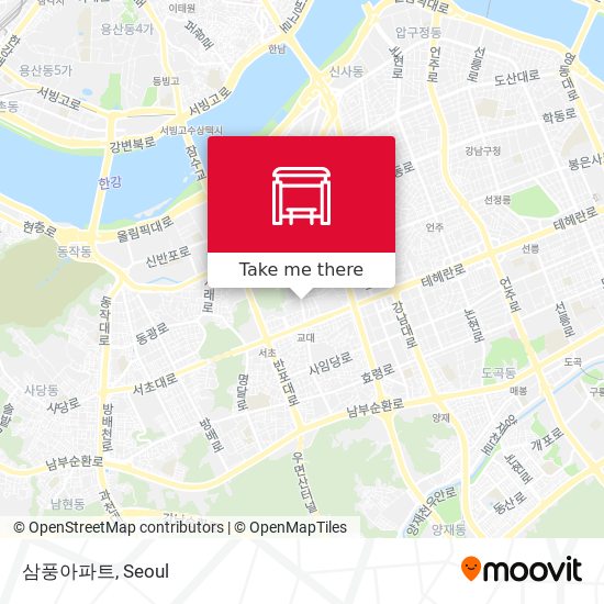 삼풍아파트 map