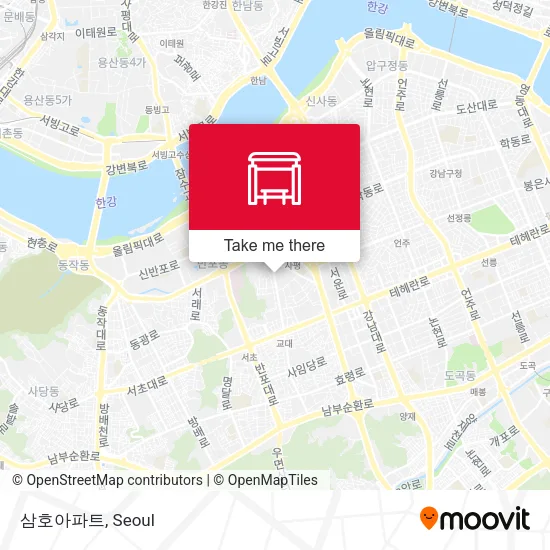 삼호아파트 map