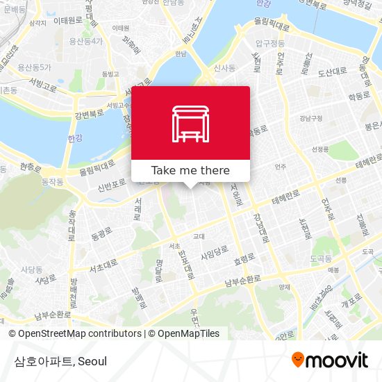 삼호아파트 map