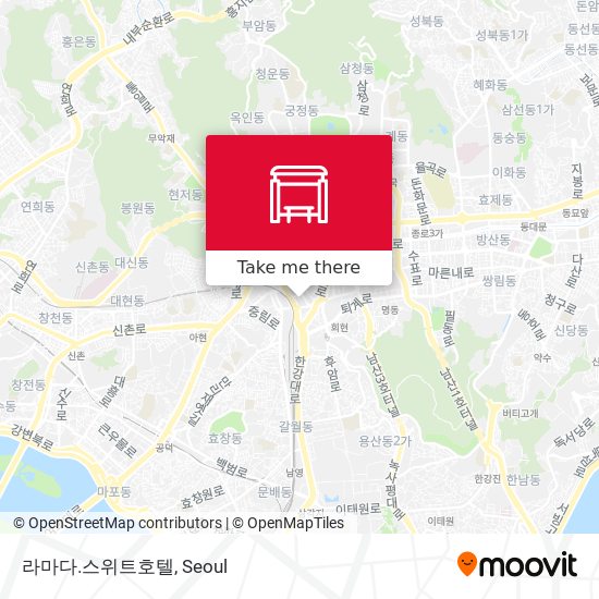 라마다.스위트호텔 map