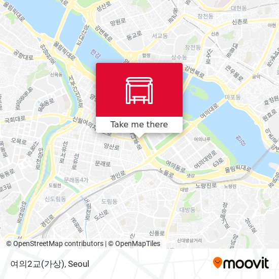 여의2교(가상) map