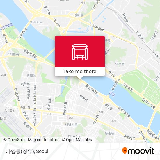 가양동(경유) map