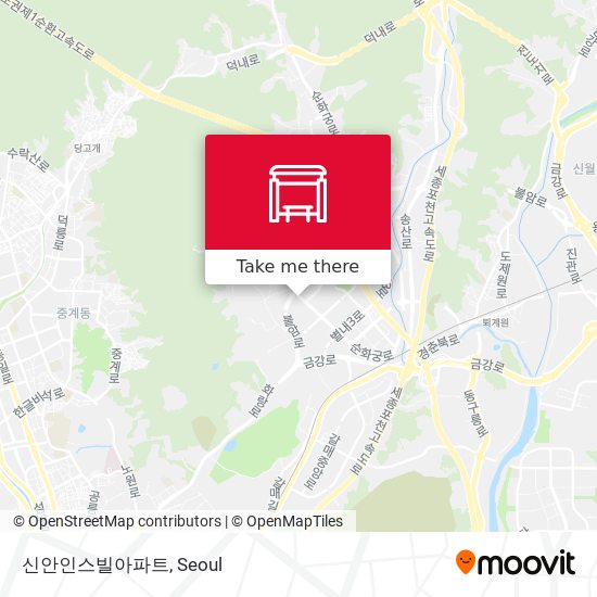 신안인스빌아파트 map