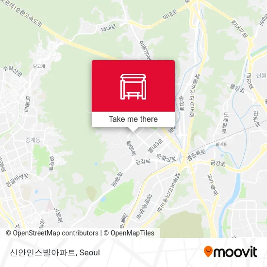 신안인스빌아파트 map