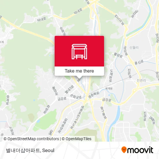 별내더샵아파트 map