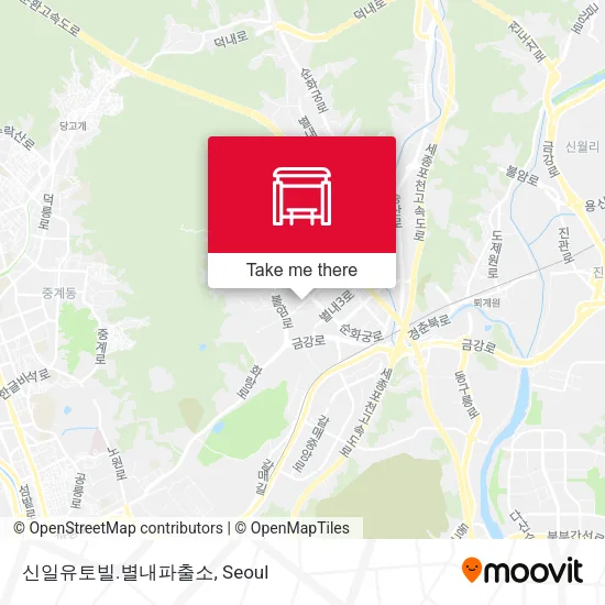 신일유토빌.별내파출소 map