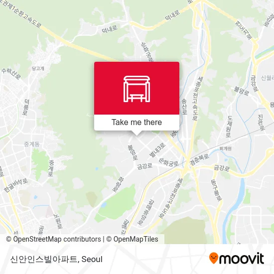 신안인스빌아파트 map