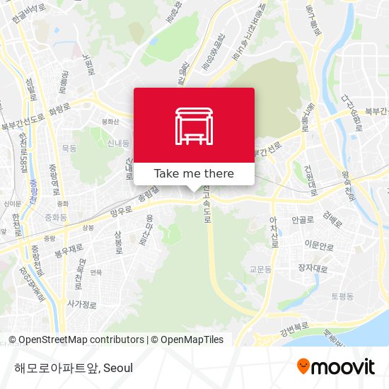해모로아파트앞 map
