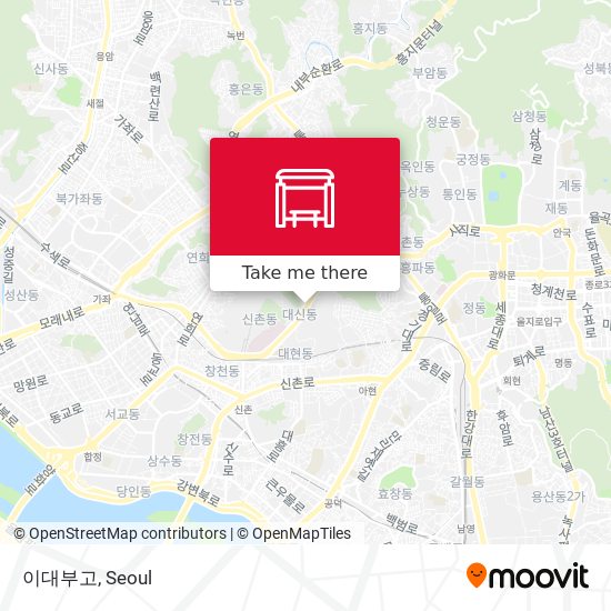 이대부고 map
