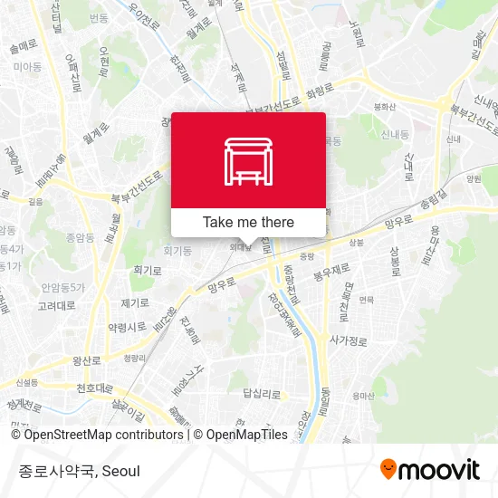 종로사약국 map