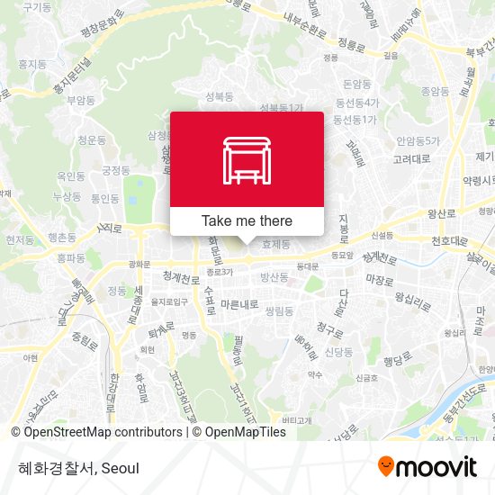 혜화경찰서 map