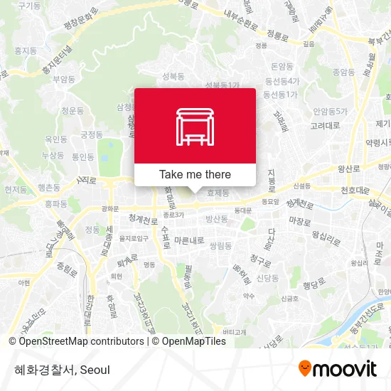 혜화경찰서 map