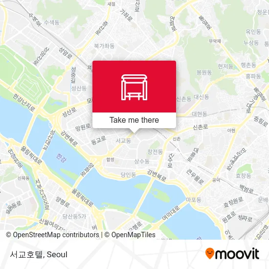 서교호텔 map