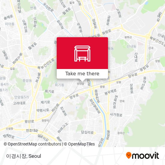 이경시장 map