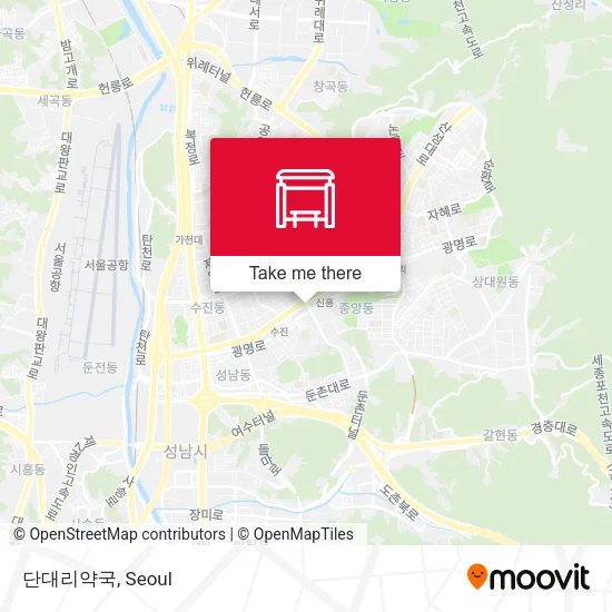 단대리약국 map