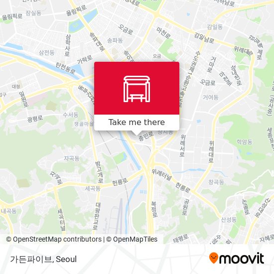 가든파이브 map