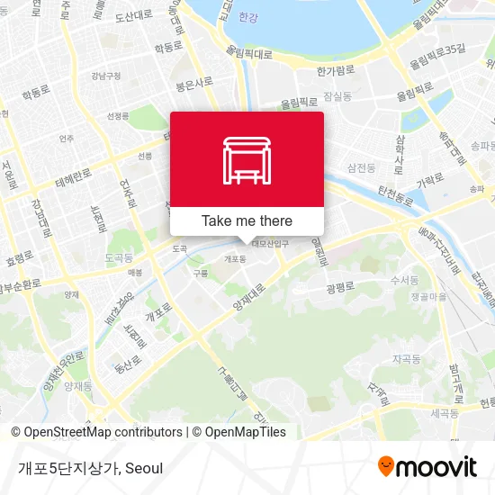 개포5단지상가 map