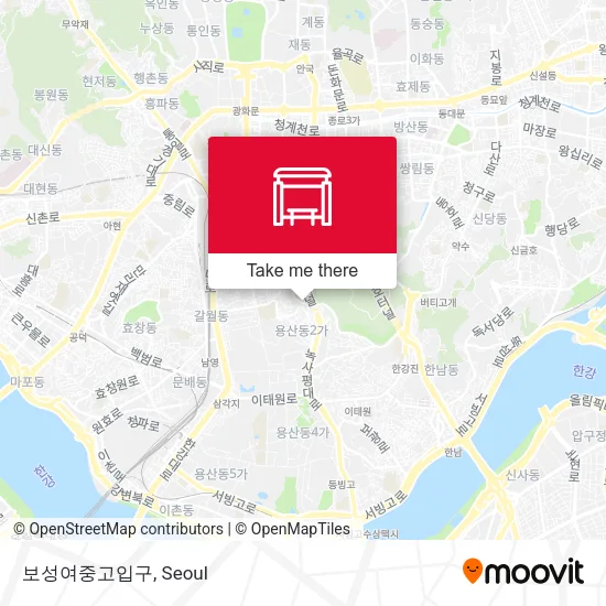 보성여중고입구 map