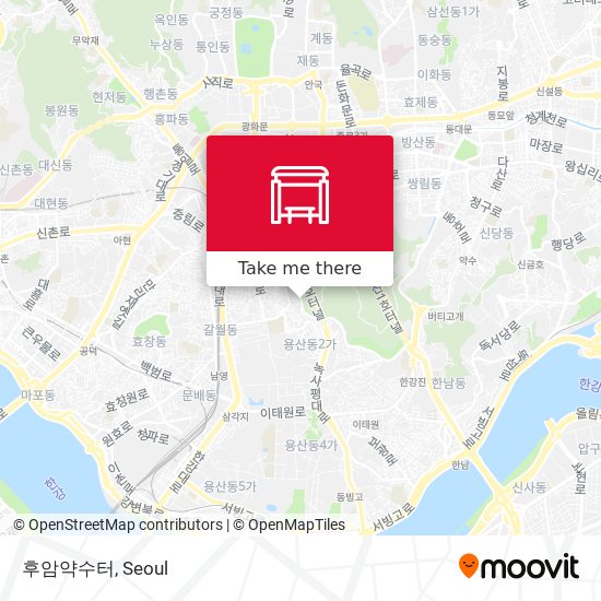 후암약수터 map