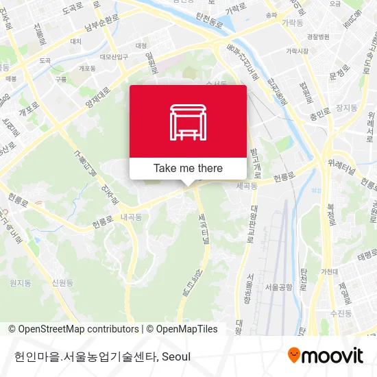 헌인마을.서울농업기술센타 map