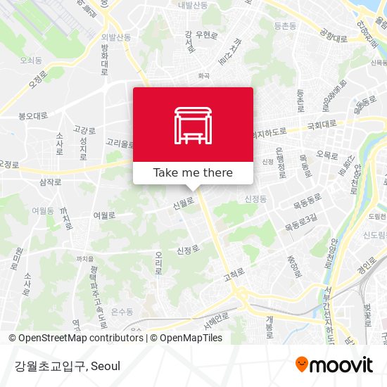 강월초교입구 map