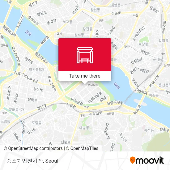 중소기업전시장 map