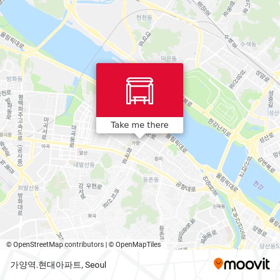 가양역.현대아파트 map