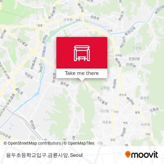 용두초등학교입구.금륜사앞 map