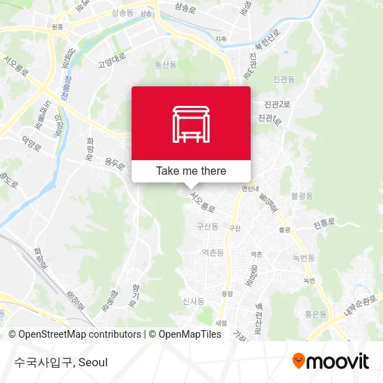 수국사입구 map